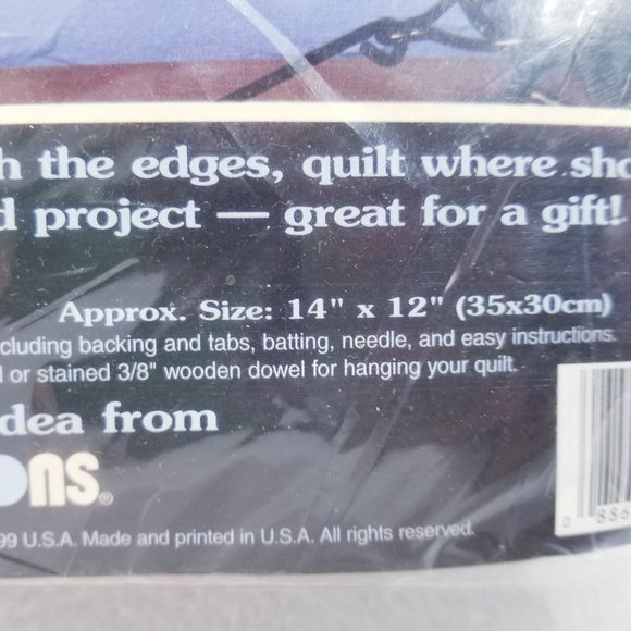 Quilties Mini Quilt Kit Teddies on Parade - New - Picture 6 of 7